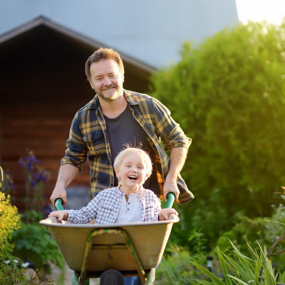 B2X  Rad für Schubkarre 4.80 4.00-8 + Achse 