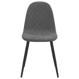 VidaXL sedia da pranzo Velluto  