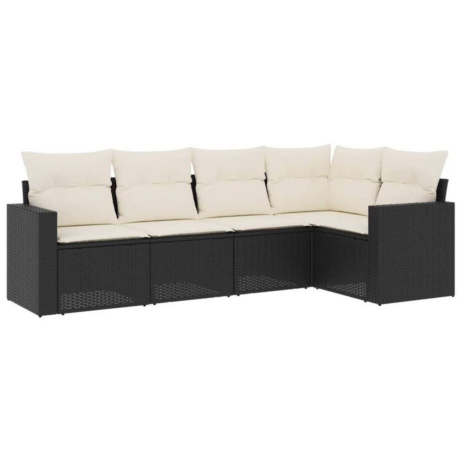 set divano da giardino Polirattan