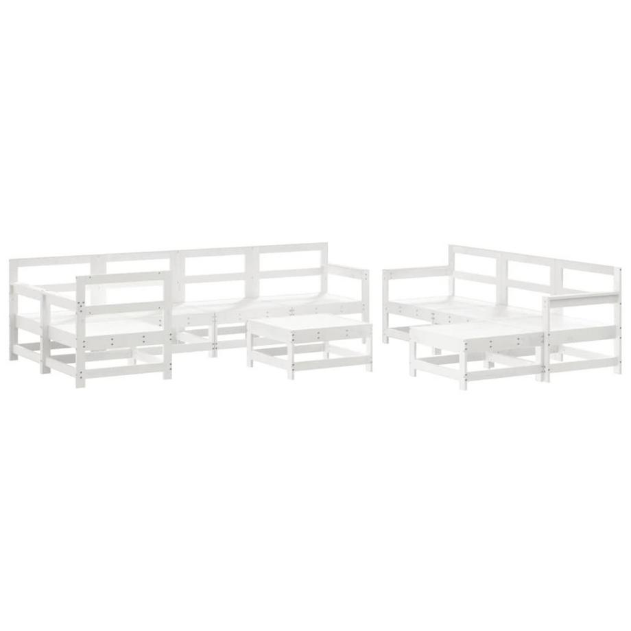 VidaXL set divani da giardino Legno  