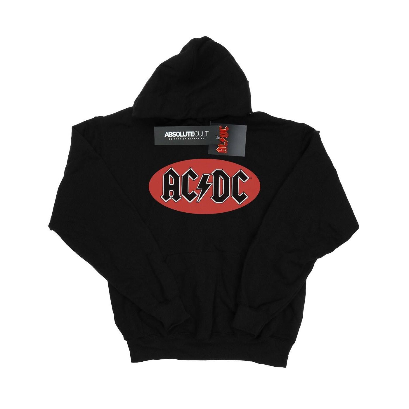 AC/DC  Sweat à capuche RED CIRCLE LOGO 