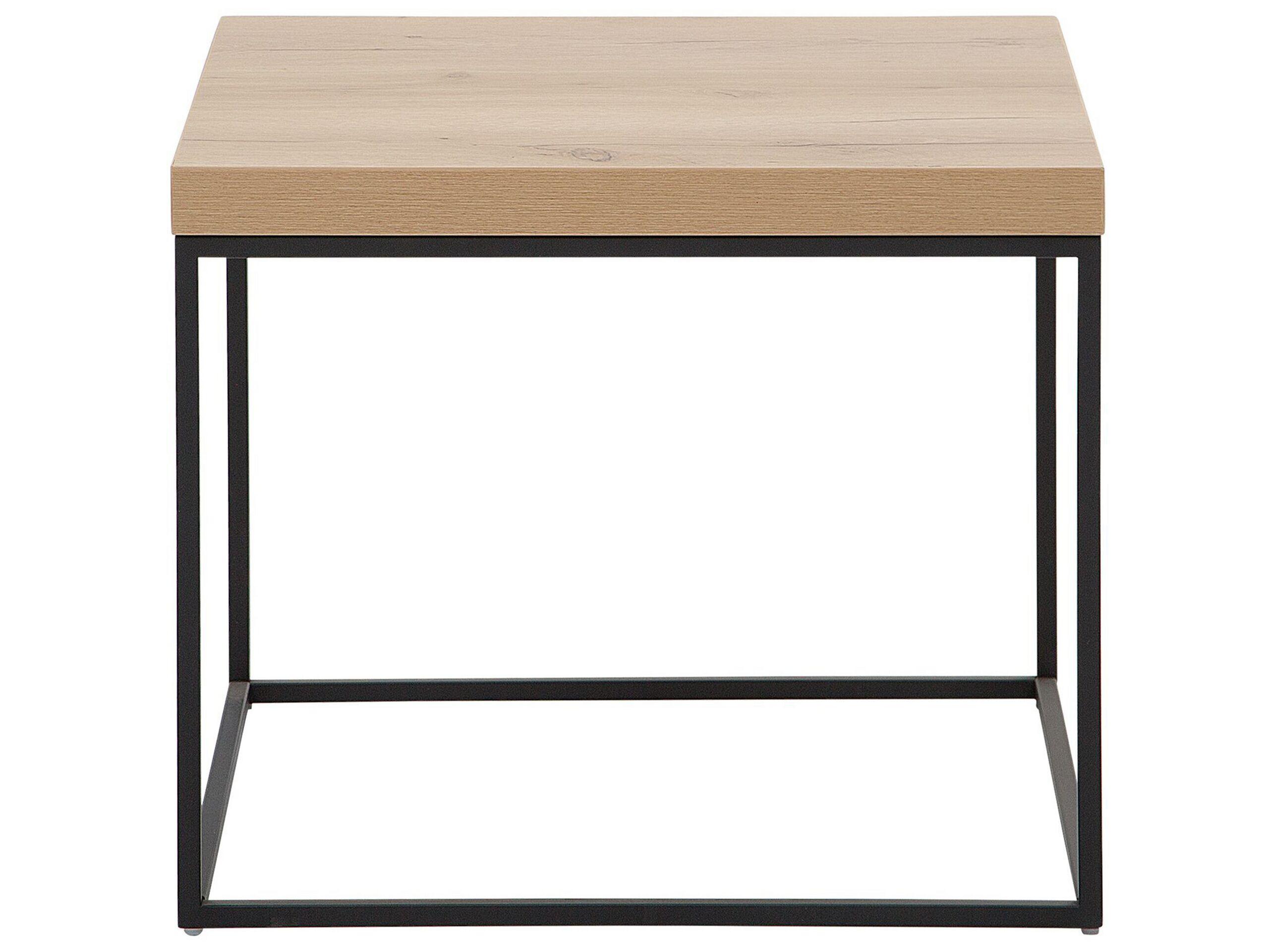 Beliani Table d'appoint en MDF Moderne DELANO  