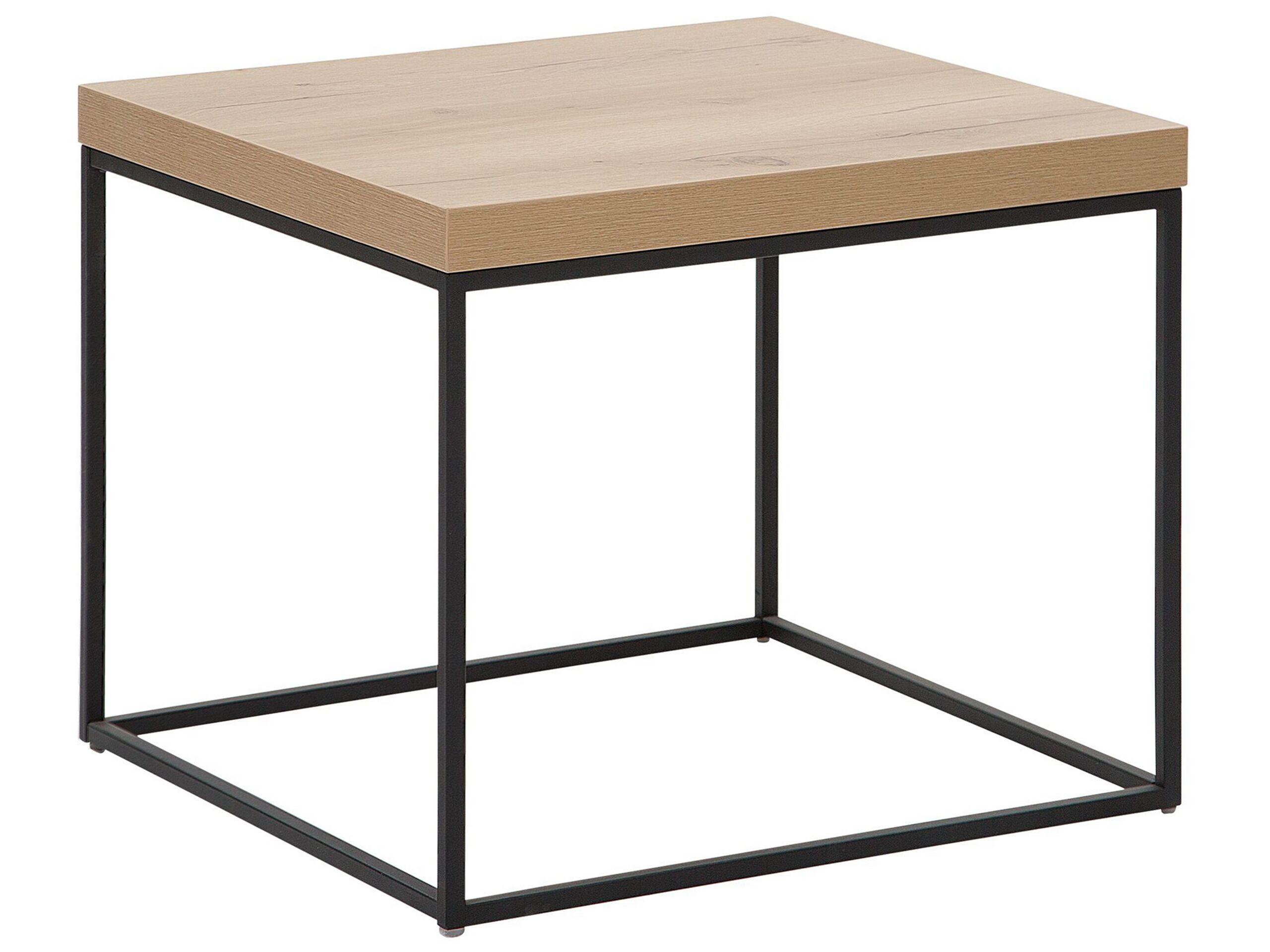 Beliani Table d'appoint en MDF Moderne DELANO  