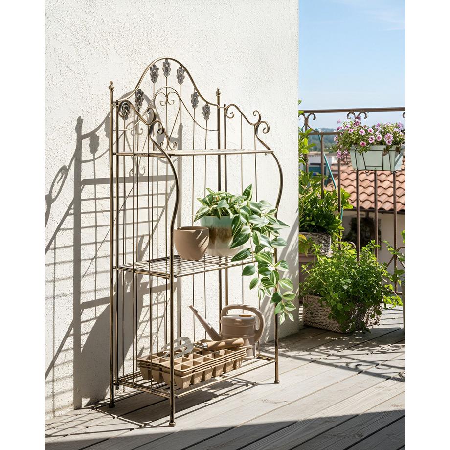 Beliani Scaffale en Ferro Retrò VISANO  