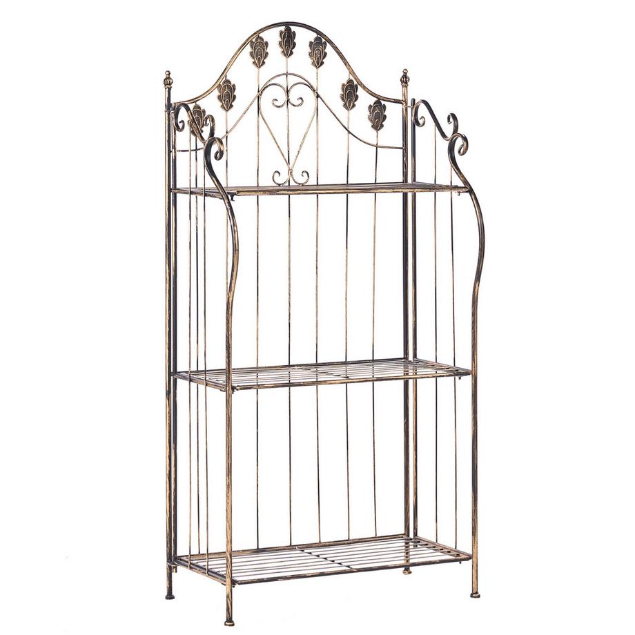 Beliani Scaffale en Ferro Retrò VISANO  