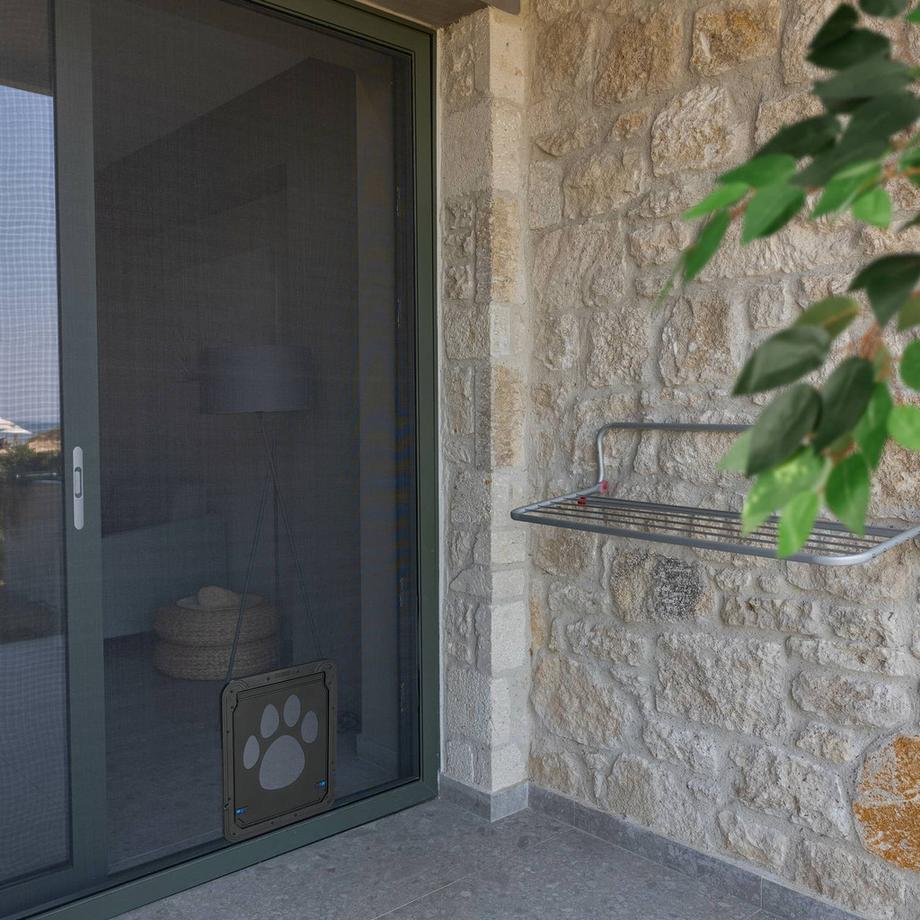 B2X  Sportello per animali domestici per porta con zanzariera 