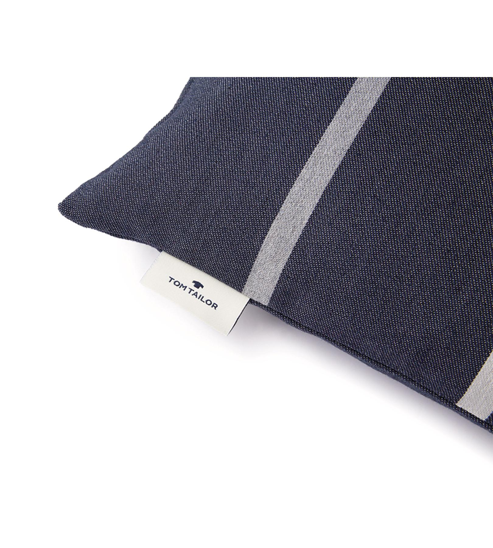 TOM TAILOR Tape Gestreifter Kissenbezug  