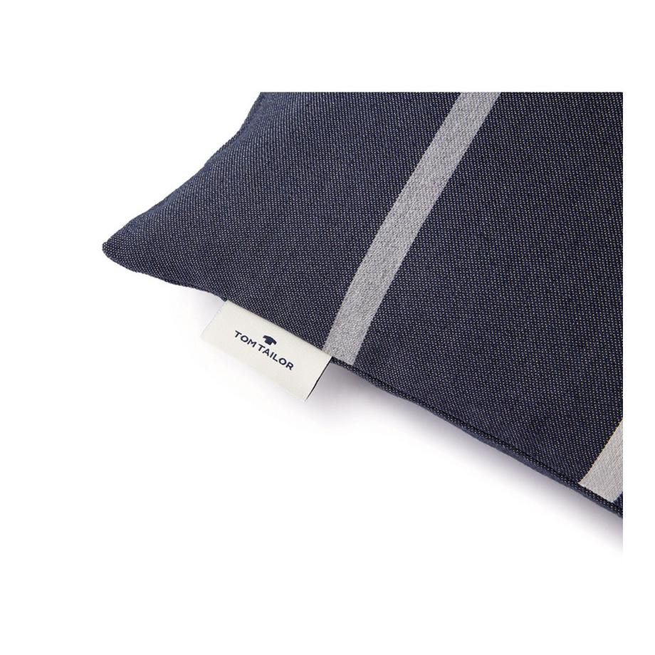 TOM TAILOR Tape Gestreifter Kissenbezug  