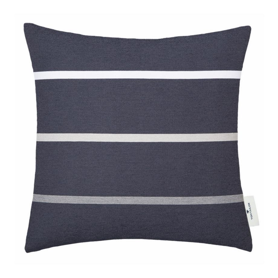 TOM TAILOR Tape Gestreifter Kissenbezug  