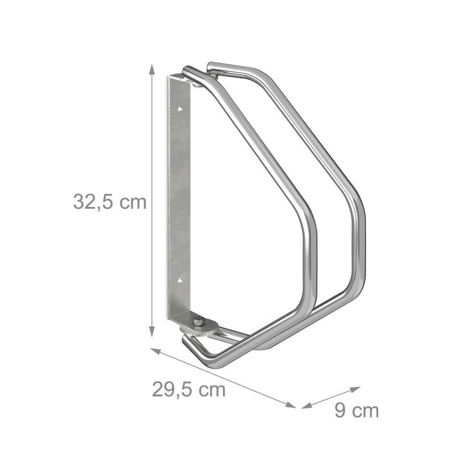 Northix Ensemble de porte-vélos mural pivotant  