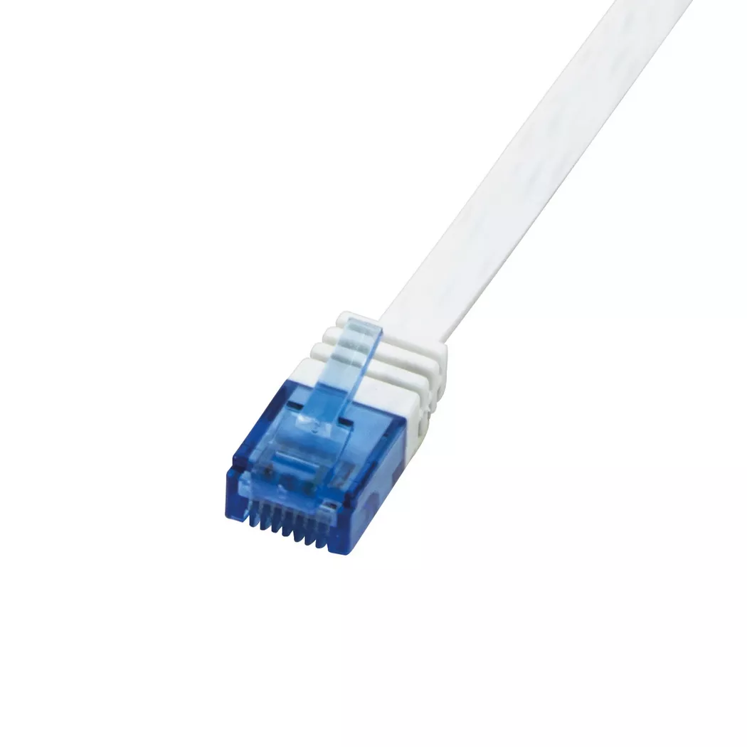 LogiLink CF2061U Netzwerkkabel Weiß 3 m Cat6 U/UTP (UTP) Flach