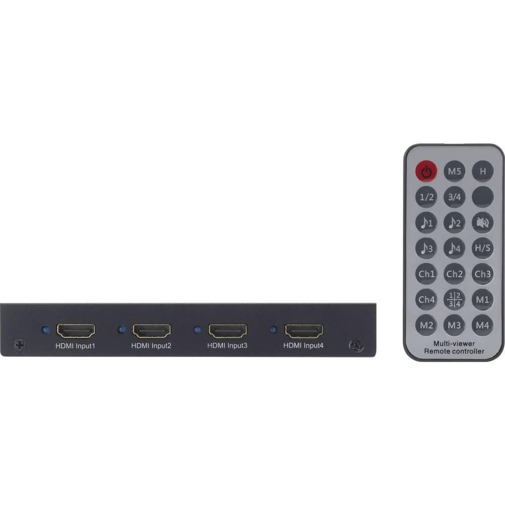 SpeaKa Professional  HDMI Quad Multi-Viewer 