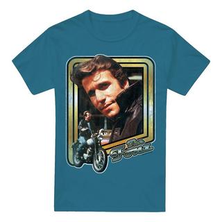 Happy Days The Fonz Grafikdruck T-Shirt  