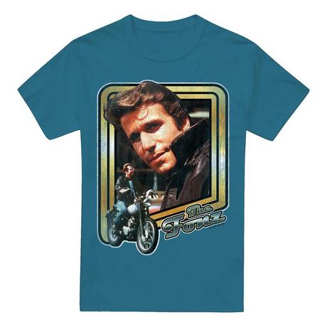 Happy Days The Fonz Grafikdruck T-Shirt  