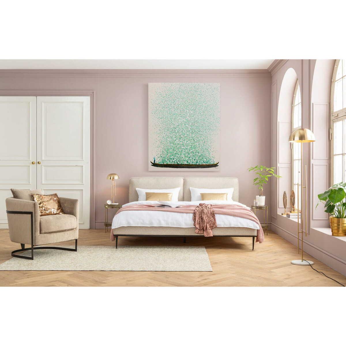 KARE Design Leinwandbild Flower Boat 120x160  