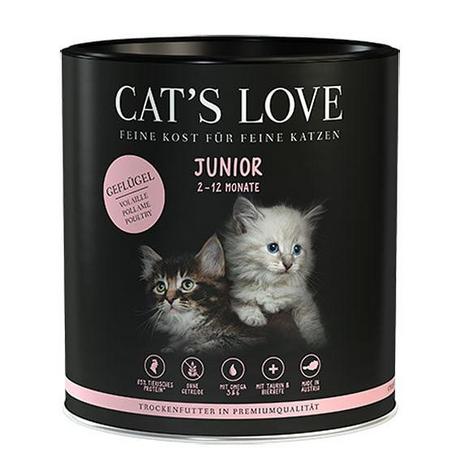 Cat's Love  Sec Junior volaille, 2kg 