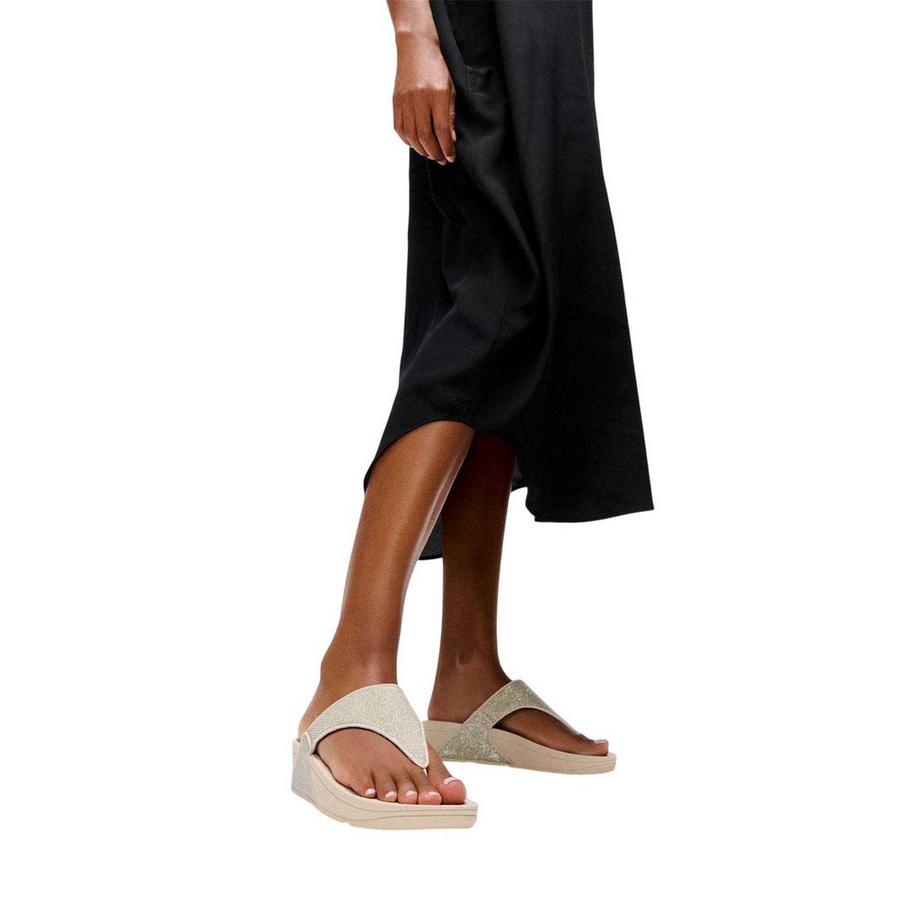 Fitflop Sandali Lulu Shimmerlux con Cinghietta tra le Dita  