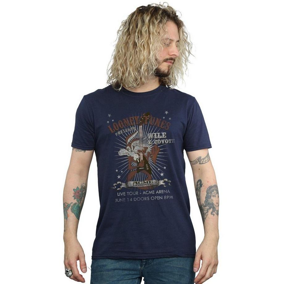 LOONEY TUNES Wile E Coyote T-Shirt Imprimé Graphique  