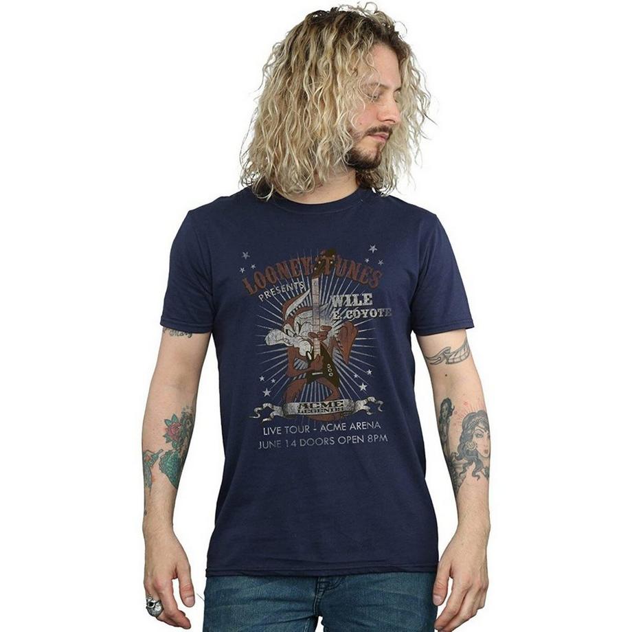 LOONEY TUNES Wile E Coyote T-Shirt Imprimé Graphique  