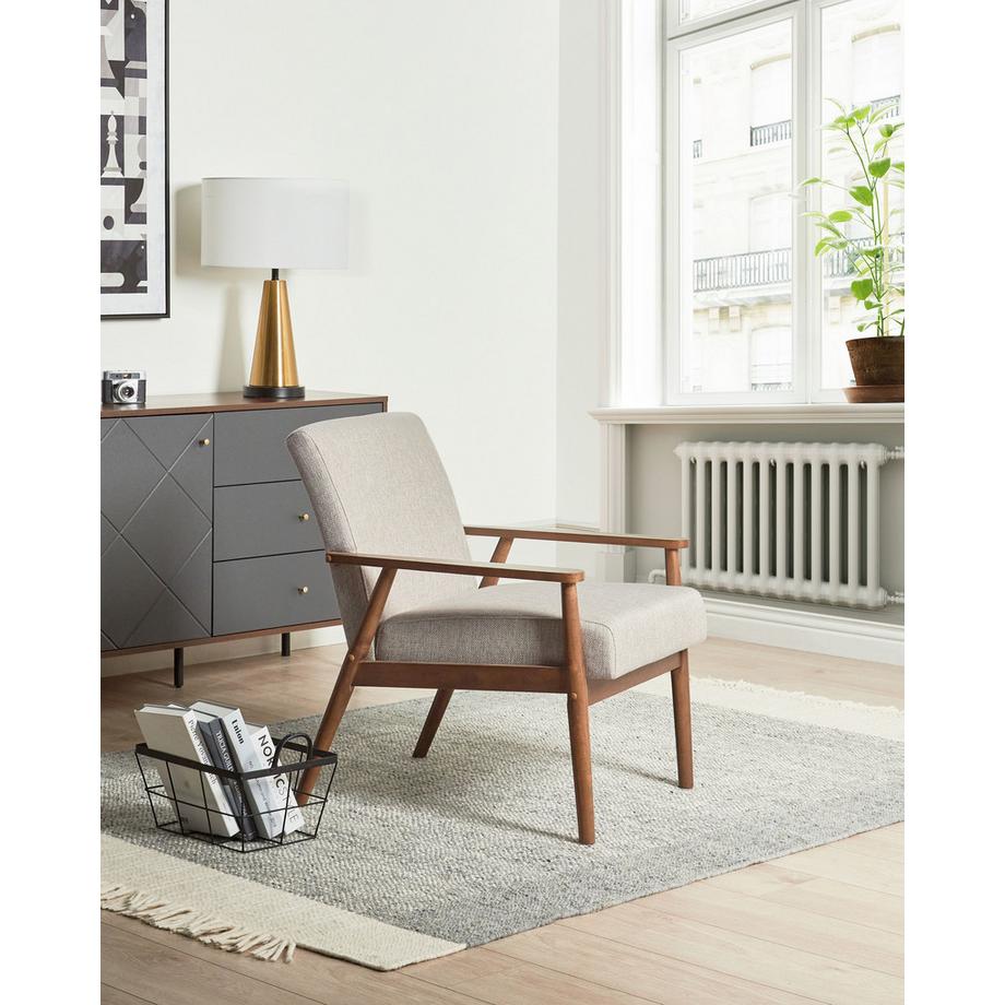 Beliani Poltrona en Tessuto Industriale ESRUM  