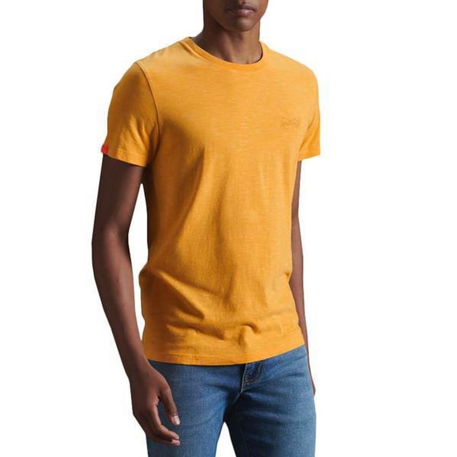 Superdry T-shirt a maniche corte logo vintage ricamato  