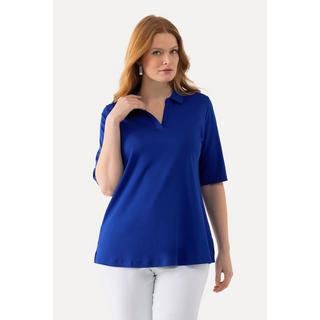 Ulla Popken Polo Linea A Collo Polo Mezza Manica  