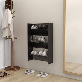 VidaXL Armoire à chaussures murale bois d'ingénierie  