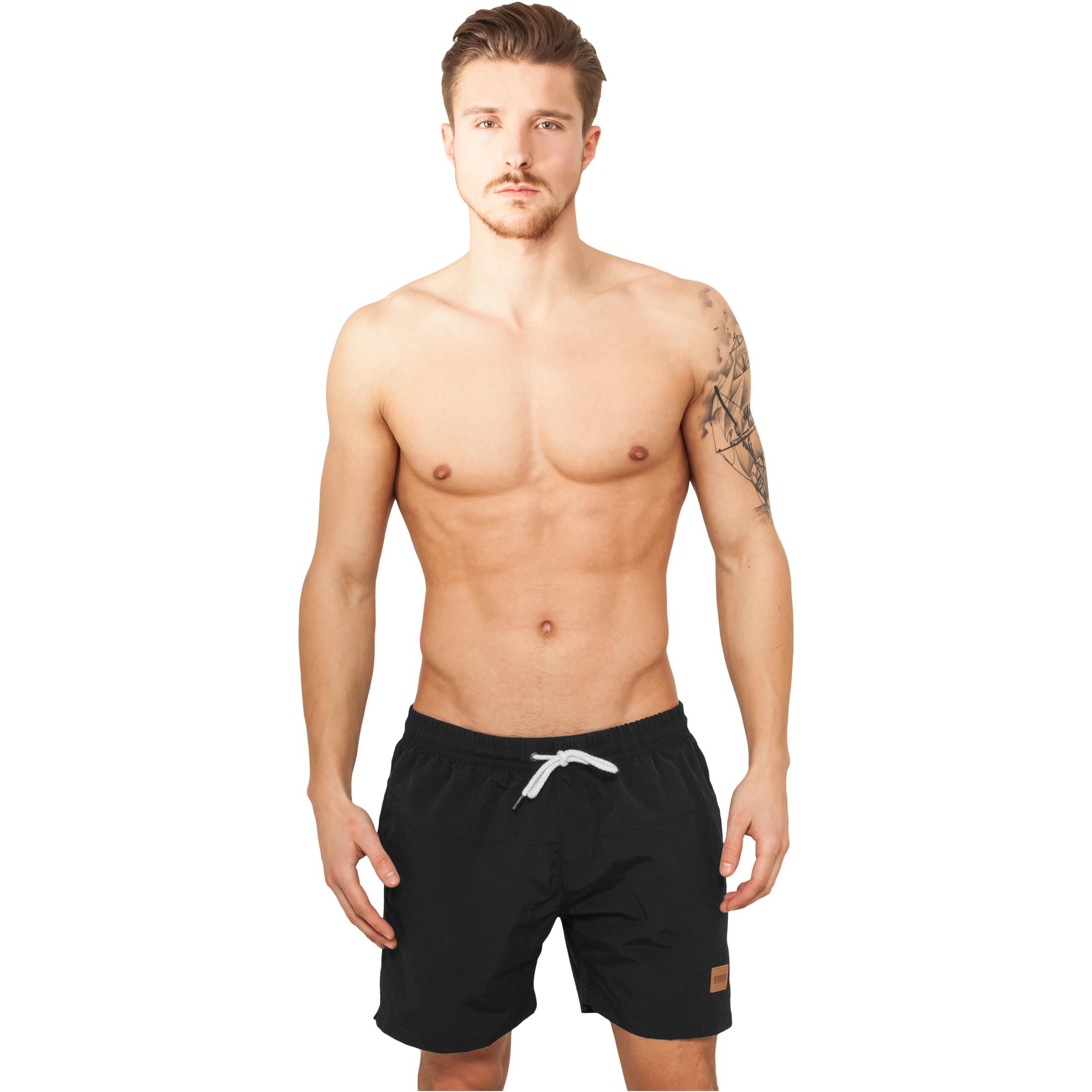 URBAN CLASSICS Block Badeshorts  