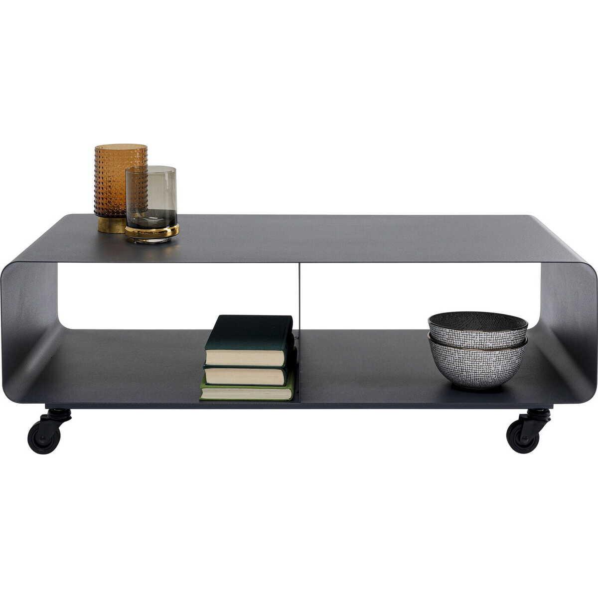 KARE Design Lowboard Lounge M Mobile Gris 90x30  