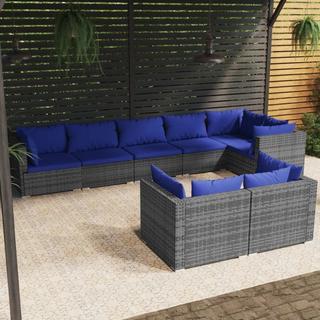 VidaXL Garten lounge set poly-rattan  