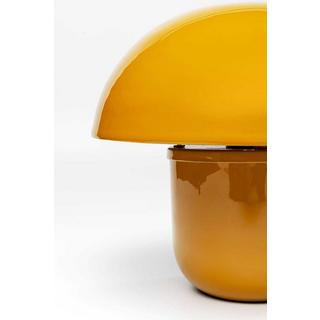 KARE Design Tischleuchte Mushroom gelb 27  