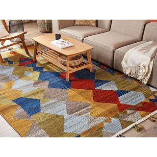 Beliani Tapis en Laine Boho ARZAKAN  