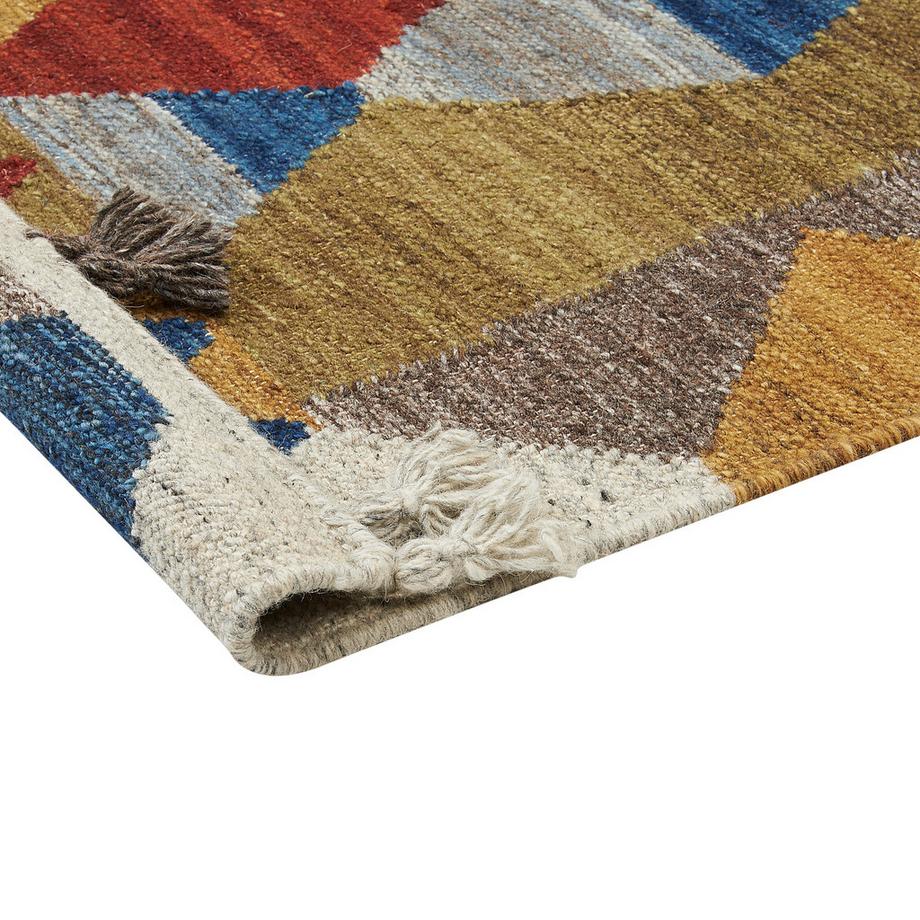 Beliani Tapis en Laine Boho ARZAKAN  