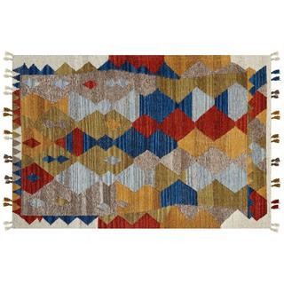 Beliani Tapis en Laine Boho ARZAKAN  