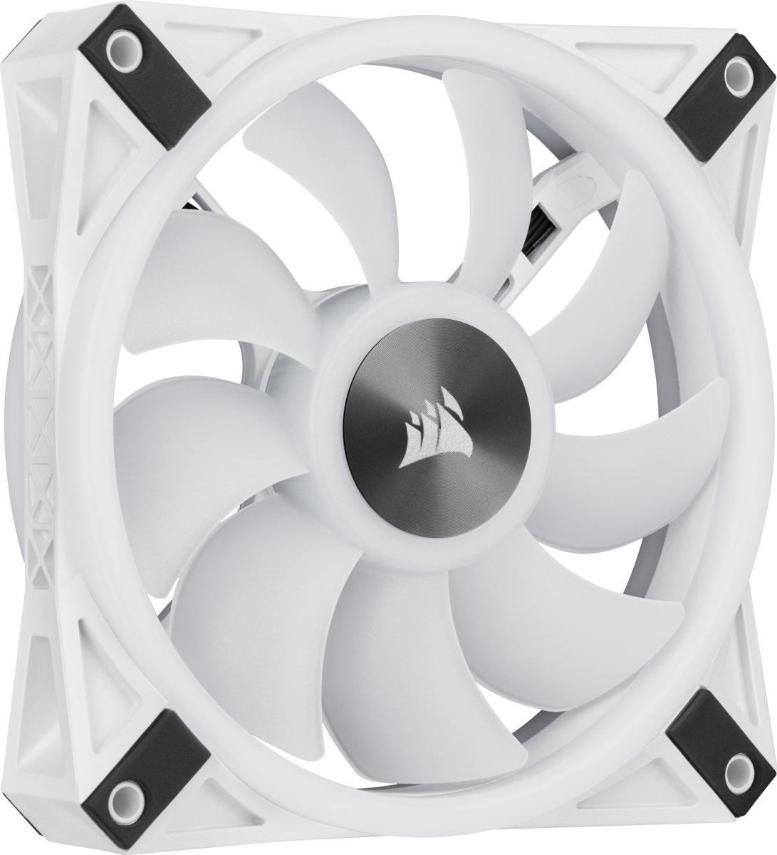 Corsair  ICUE QL120 Case per computer Ventilatore 12 cm Bianco 