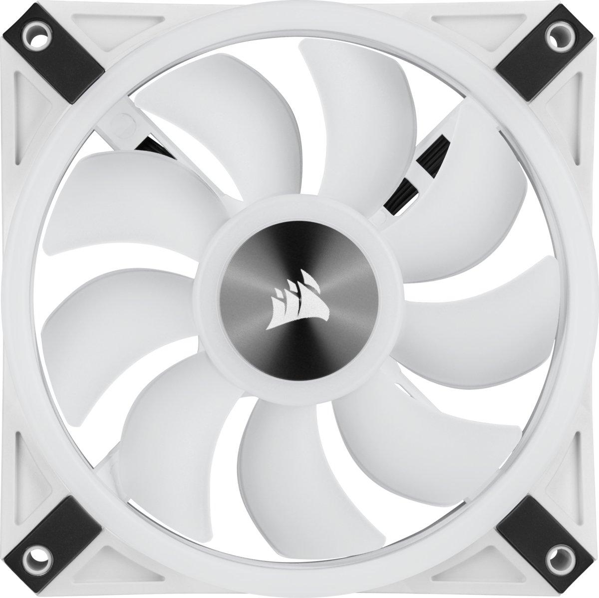 Corsair  ICUE QL120 Case per computer Ventilatore 12 cm Bianco 