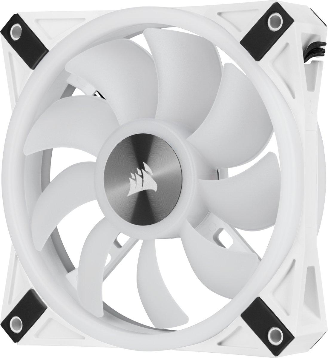 Corsair  ICUE QL120 Case per computer Ventilatore 12 cm Bianco 