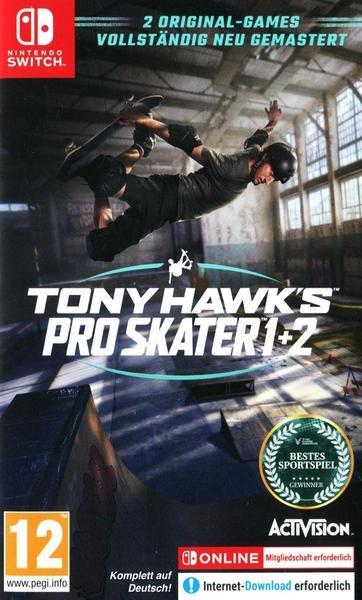 Image of ACTIVISION BLIZZARD Activision Blizzard Tony Hawk's Pro Skater 1+2 Standard Deutsch, Englisch Nintendo Switch
