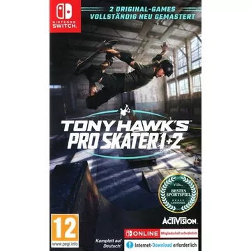 Activision Blizzard Tony Hawk's Pro Skater 1+2 Standard Deutsch, Englisch Nintendo Switch
