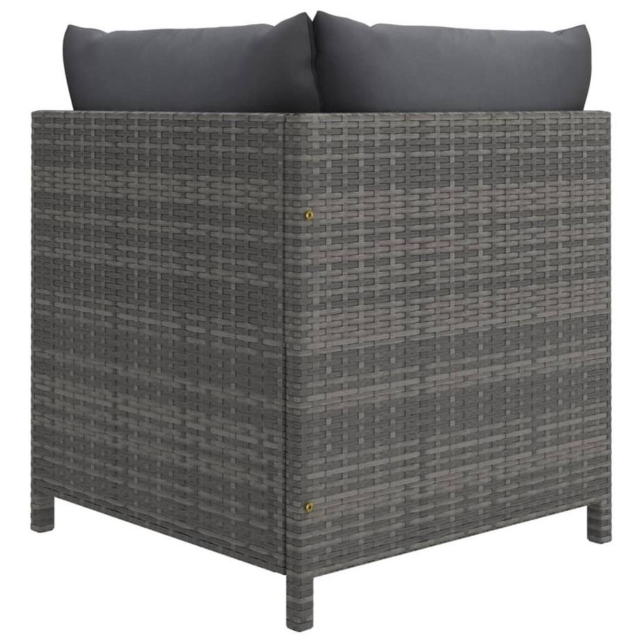 VidaXL Garten-lounge-set poly-rattan  