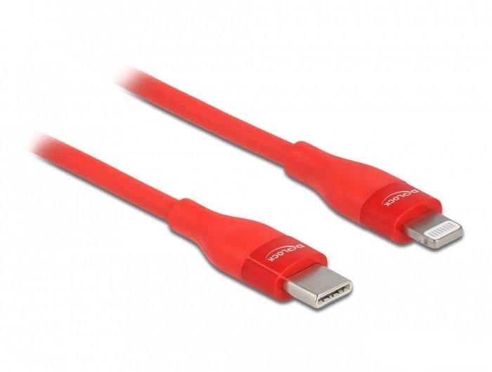 DeLock  86633 Lightning-Kabel 0,5 m Rot 