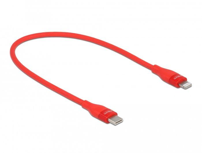 DeLock  86633 Lightning-Kabel 0,5 m Rot 