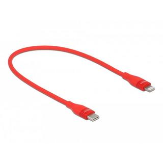 DeLock  86633 Lightning-Kabel 0,5 m Rot 