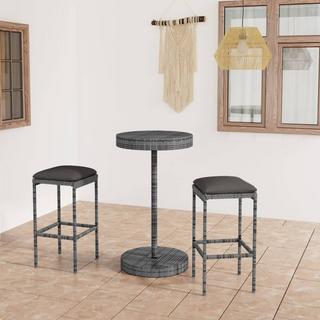 VidaXL Bar-set poly-rattan  