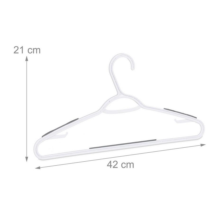 B2X 20 pezzi grucce appendiabiti antiscivolo  