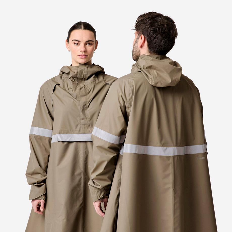 BTWIN  Velo-Regenponcho City 540 mit Nachtsichtbarkeit 