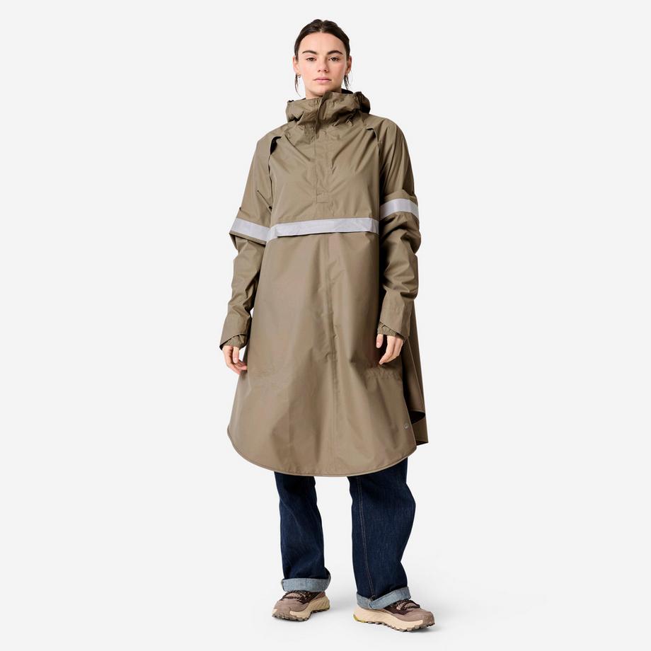 BTWIN  Velo-Regenponcho City 540 mit Nachtsichtbarkeit 