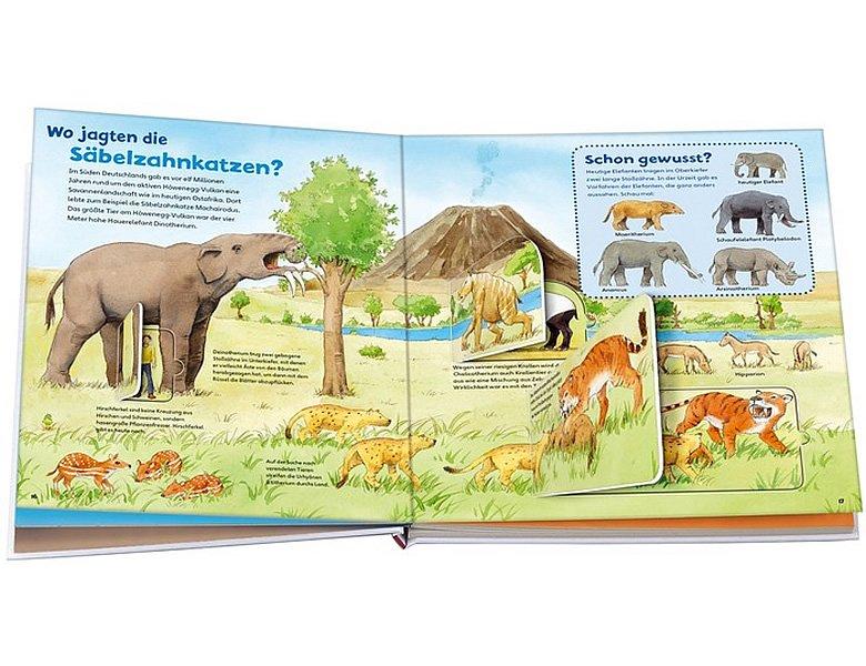 Gebundene Ausgabe Bärbel Oftring Dinosaurier und Tiere der Urzeit / Was ist was junior Band 30 