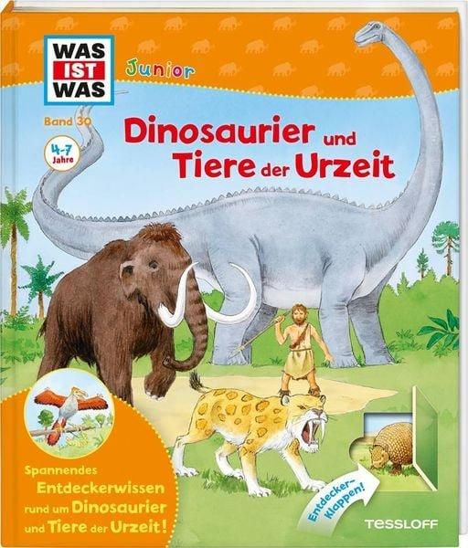 Couverture rigide Bärbel Oftring Dinosaurier und Tiere der Urzeit / Was ist was junior Band 30 
