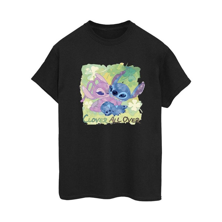 Disney St Patrick's Day Clover All Over T-Shirt  